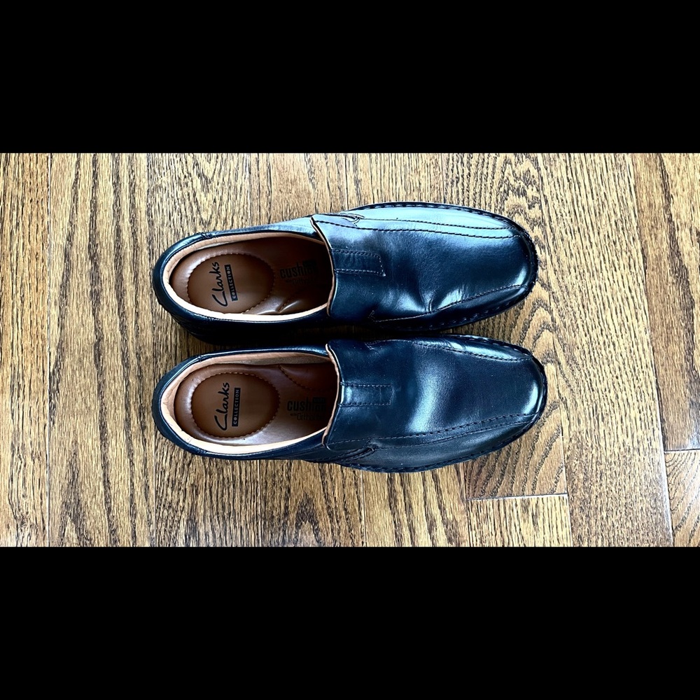 Clarks leather shoes NWT